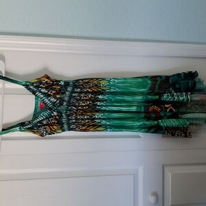 Sundress by Bongo size Small. Lightweight,  green.